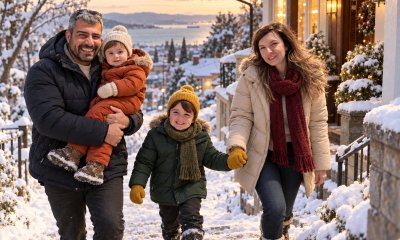 GÖKALP, KARLI BİR SABAHA UYANIYOR