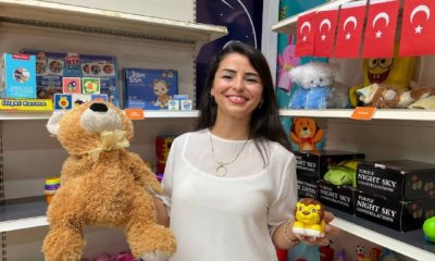 Markette oyuncak kütüphanesi!